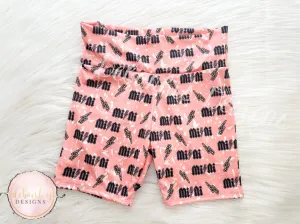 Mama/Mini biker shorts kid/adult sizes