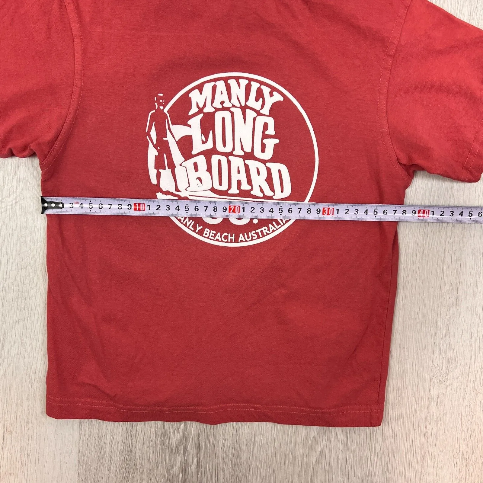 Manly Longboard Co. Manly Beach Australia Kid T-Shirt Size 8 Years
