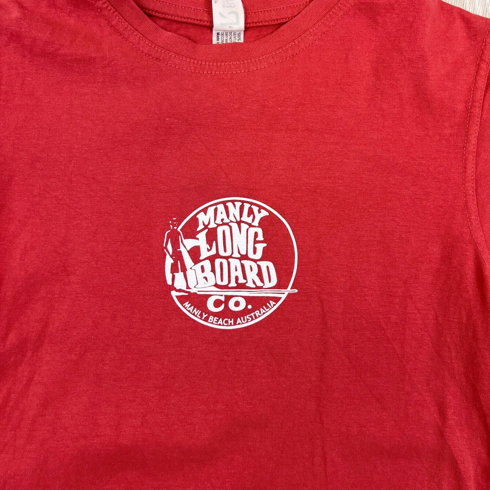 Manly Longboard Co. Manly Beach Australia Kid T-Shirt Size 8 Years