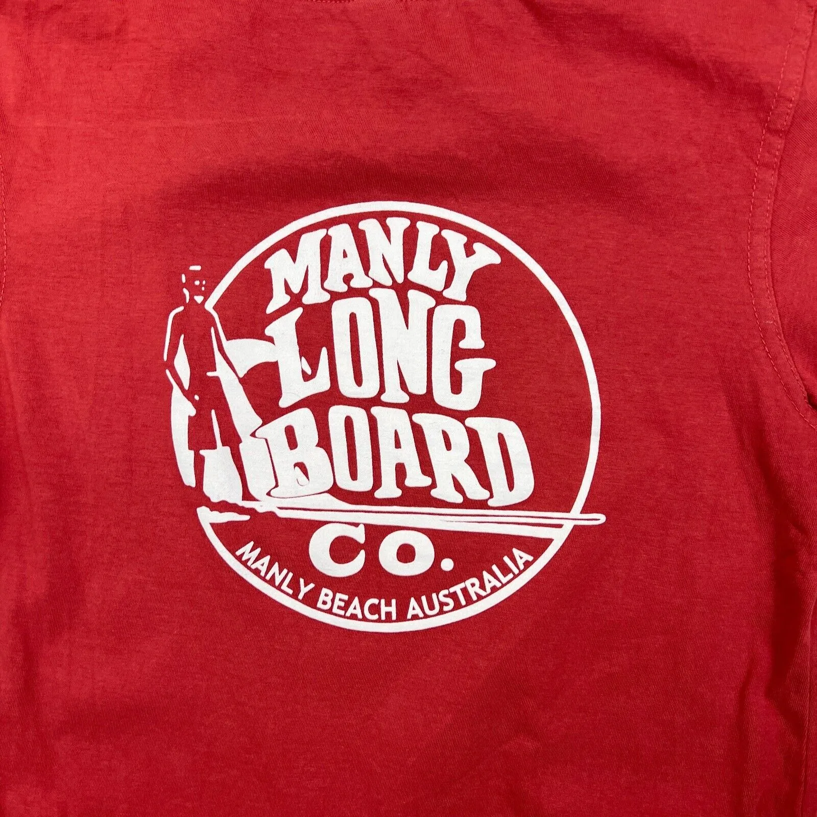 Manly Longboard Co. Manly Beach Australia Kid T-Shirt Size 8 Years