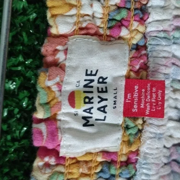 Marine layer floral skirt