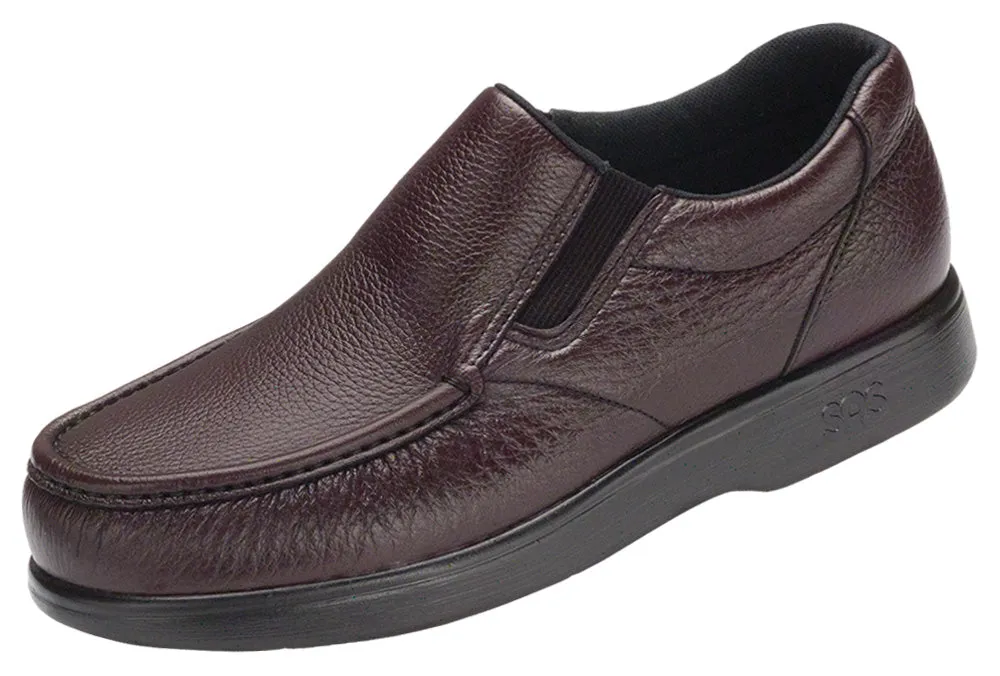 Men's Side Gore Slip On Loafer in Cordovan