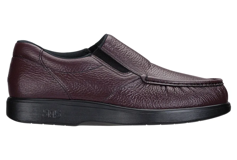 Men's Side Gore Slip On Loafer in Cordovan