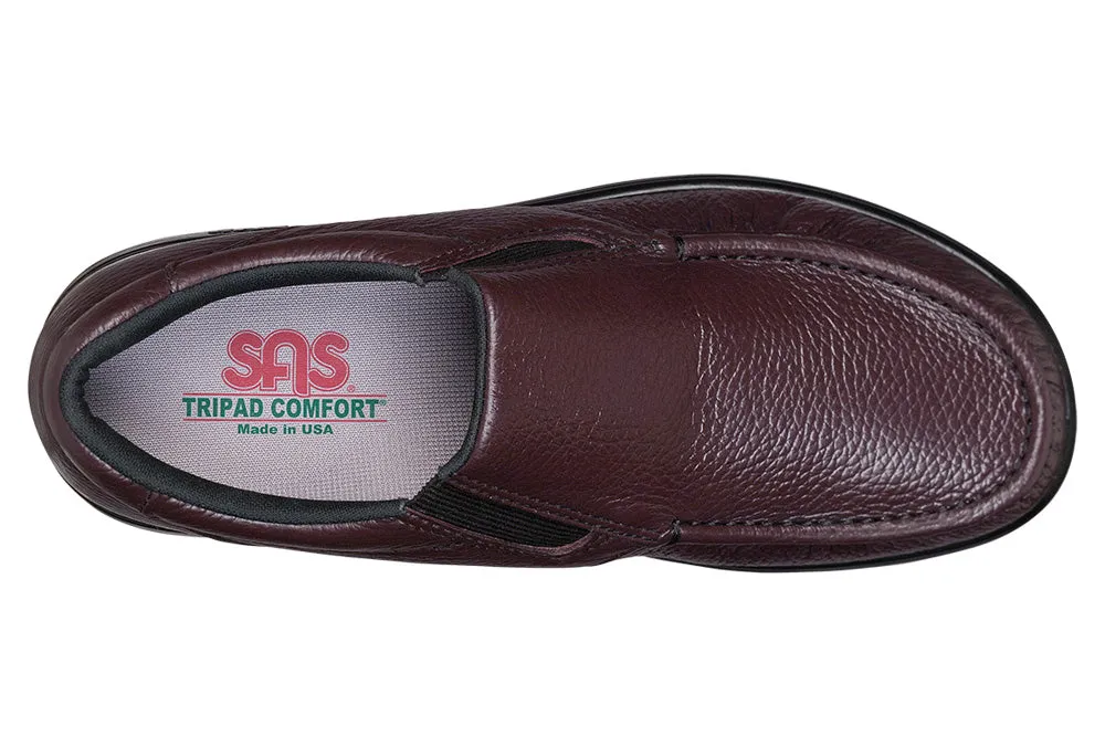 Men's Side Gore Slip On Loafer in Cordovan