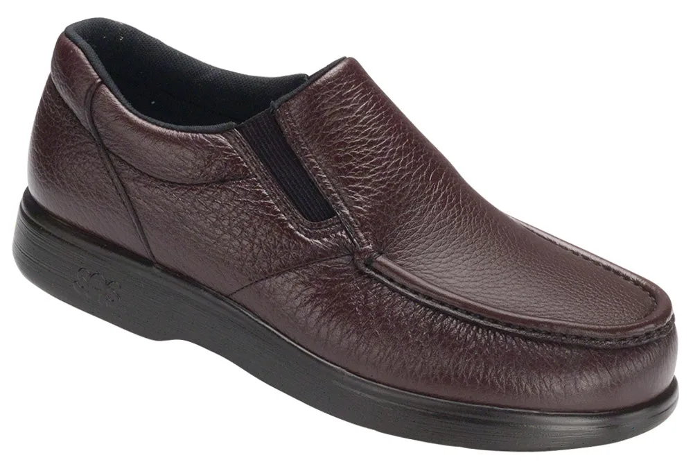 Men's Side Gore Slip On Loafer in Cordovan