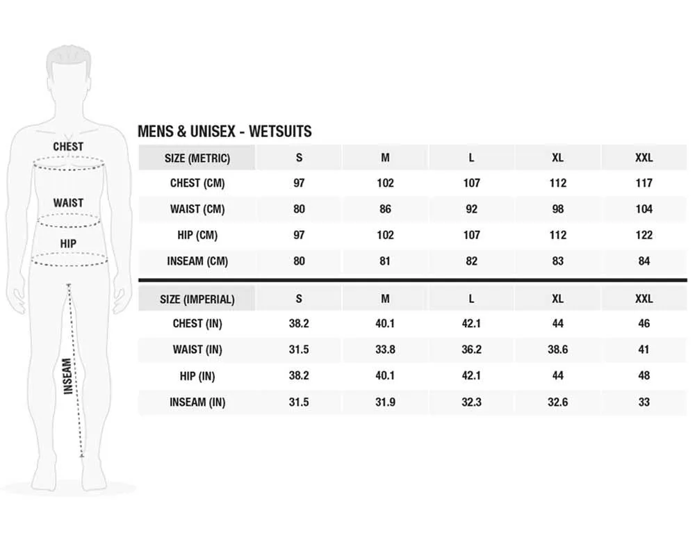 Mens Zhik Microfleece Sailing Wetsuit Package