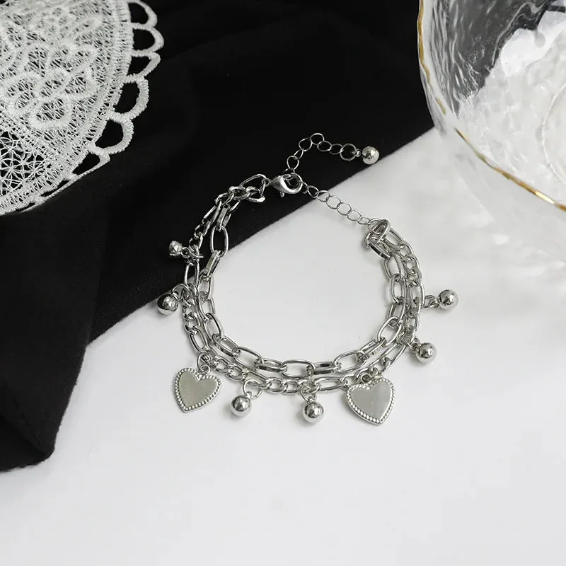Millie | Multi-Layer Steel Love Bracelet