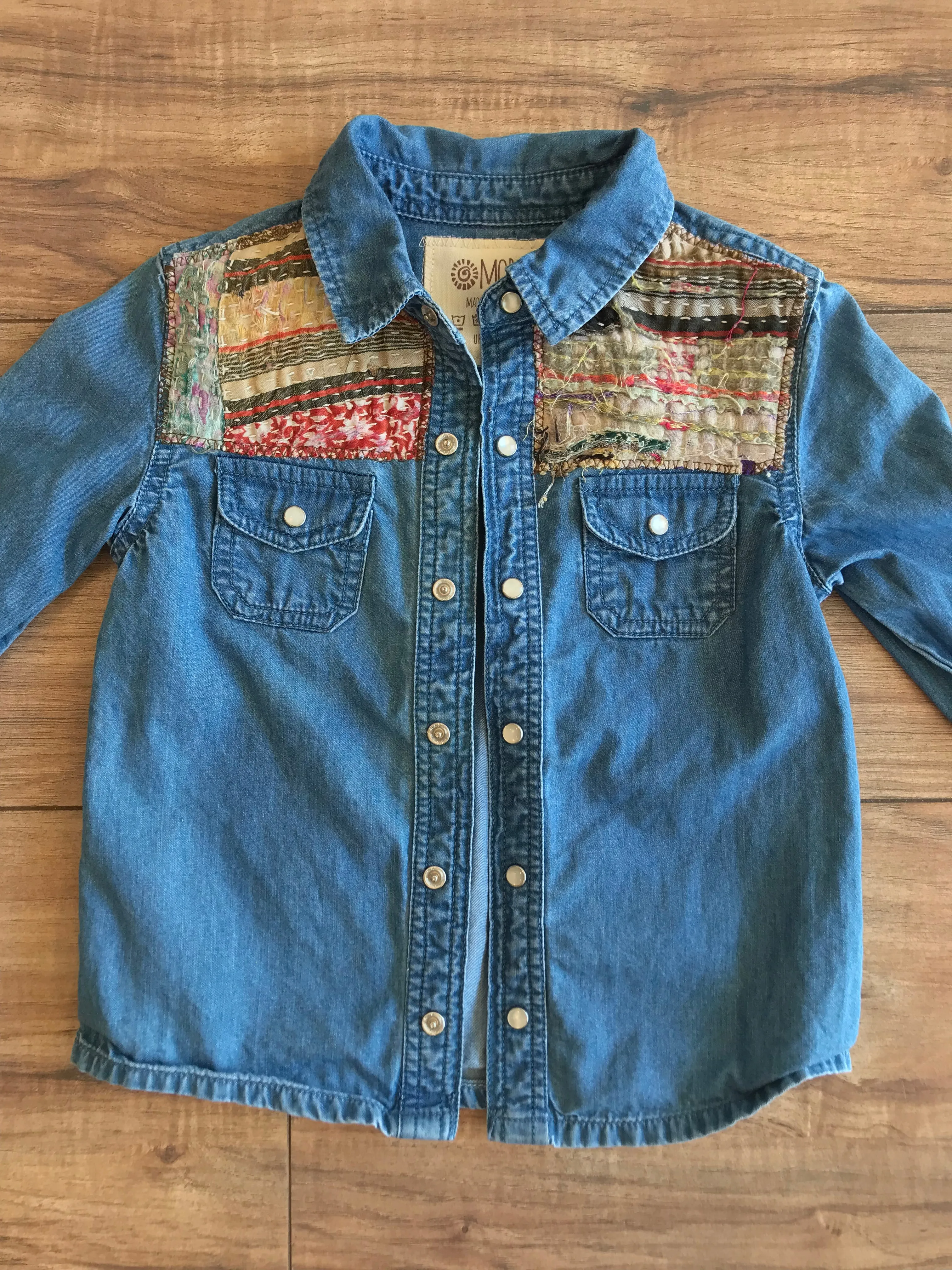 Mini Mora Upcycled Shirt
