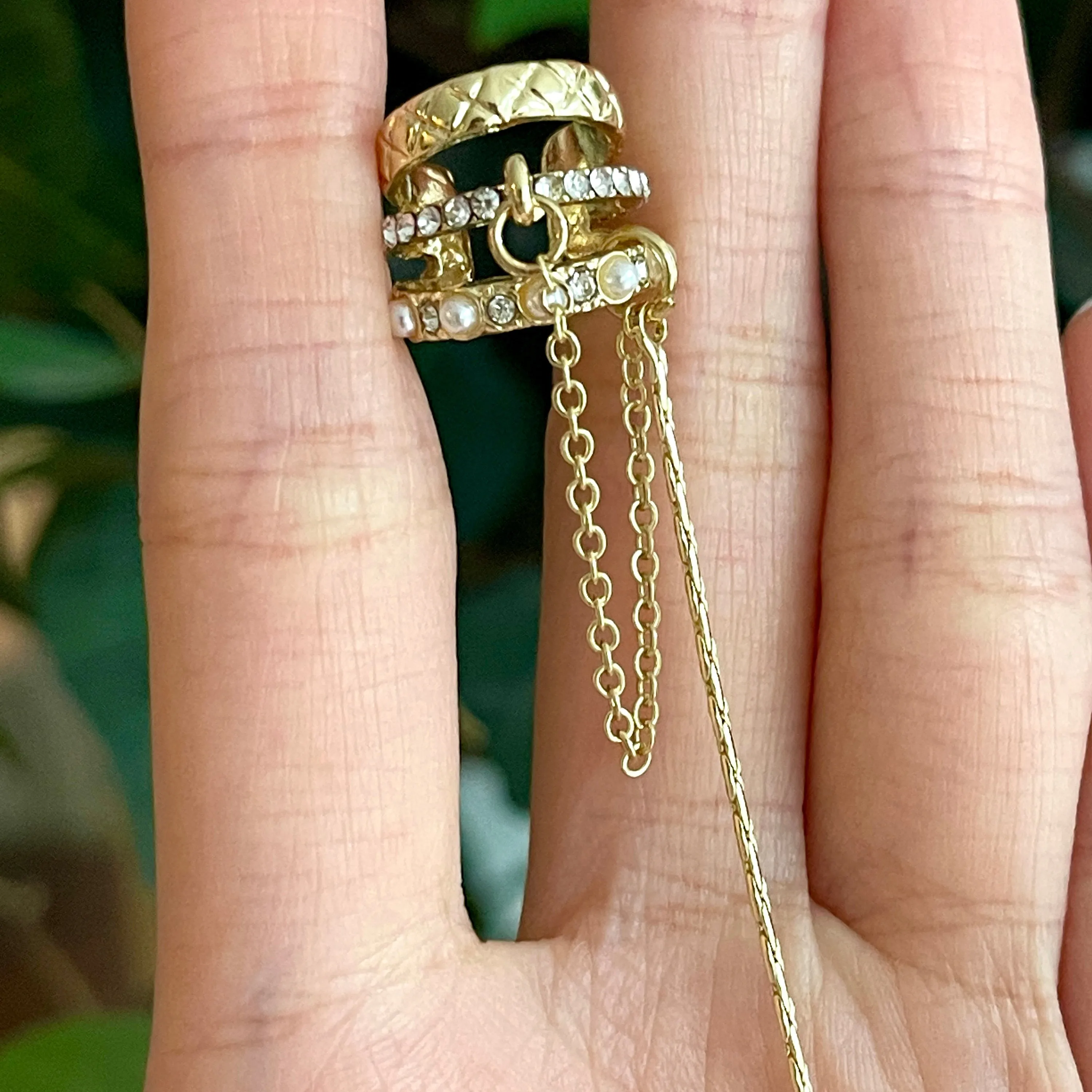 Multi Layer No Piercing Ear Cuff
