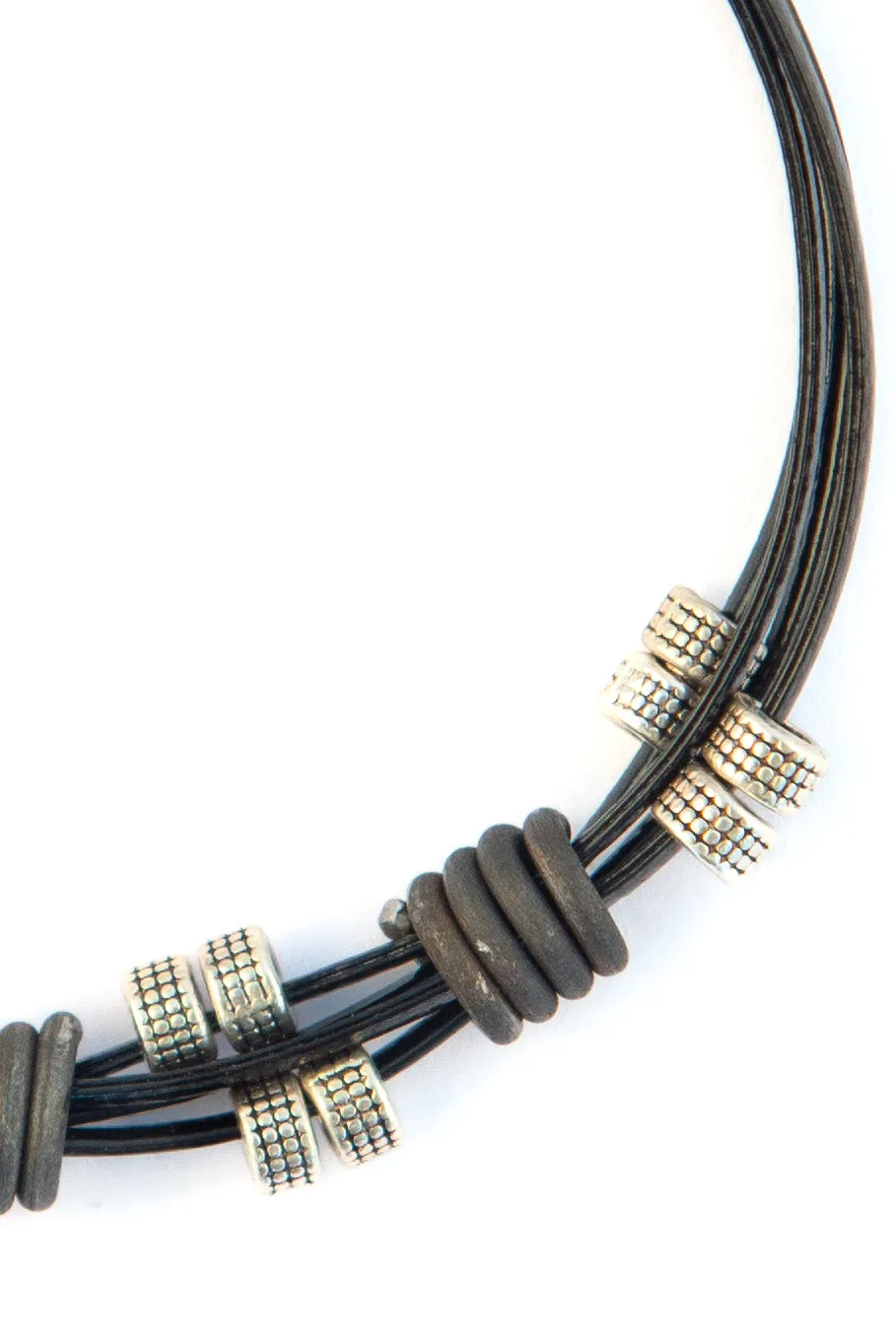 Multi strand snare bracelet
