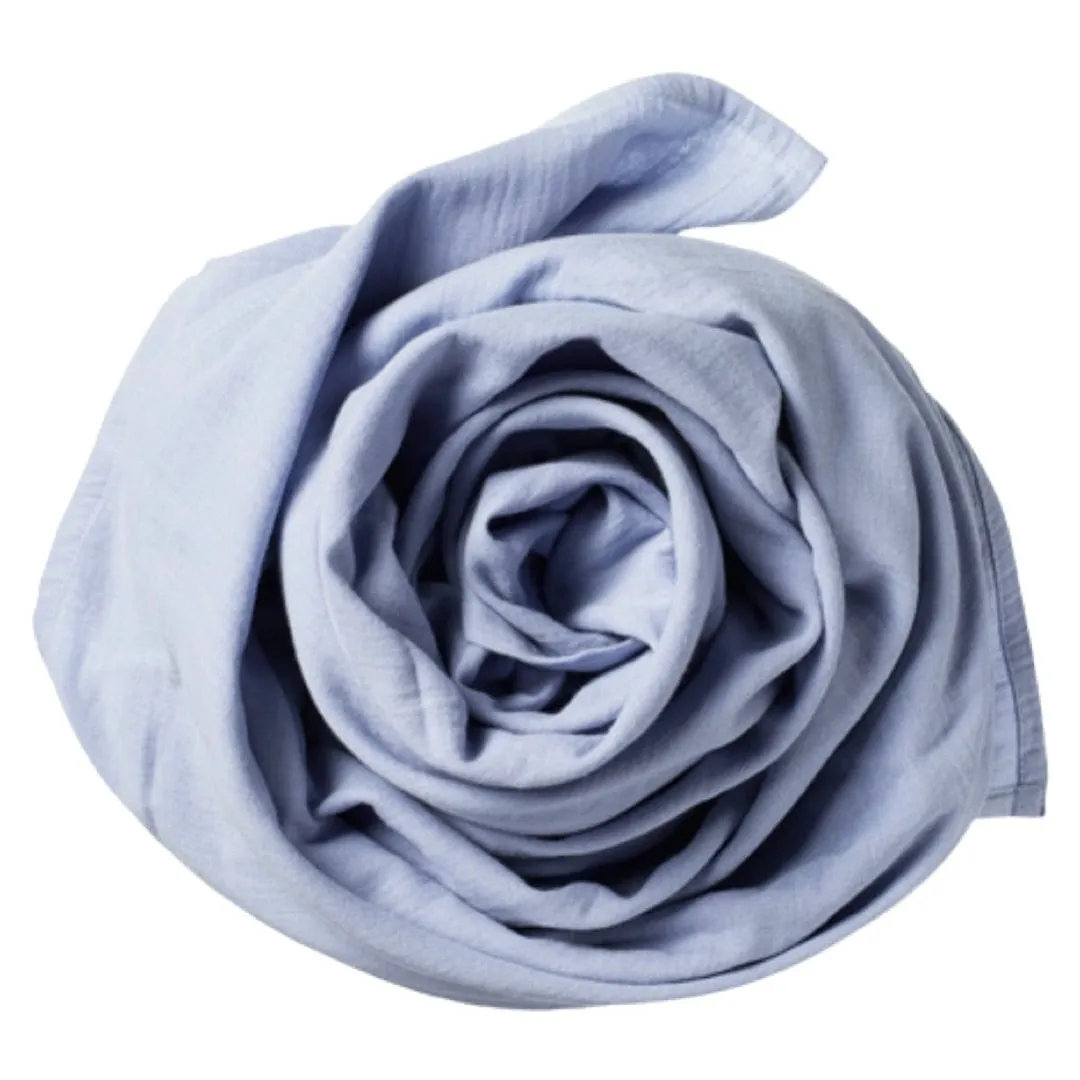 Muslin Wrap - Dusky Crinkle