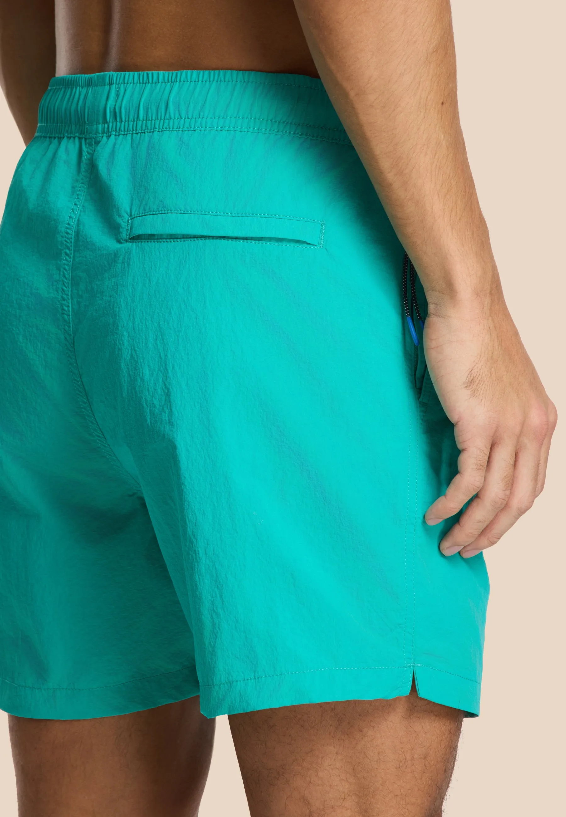 NATE QUICK DRY swim shorts solid | blue lagoon