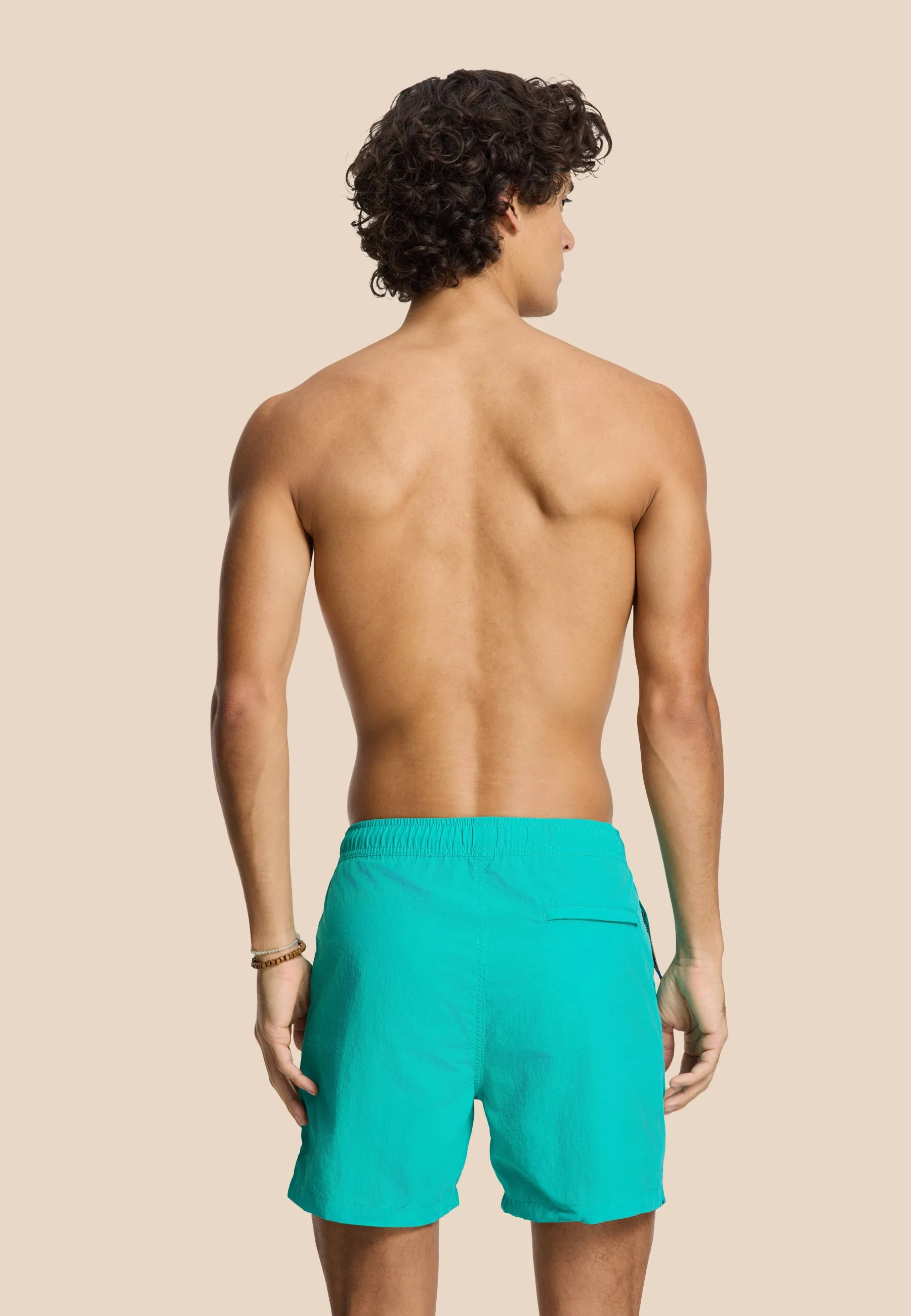 NATE QUICK DRY swim shorts solid | blue lagoon