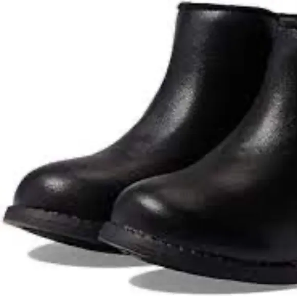 NEW in Box Michael Kors Emma Theodore Boots MK logo Black 11 Toddler 11T  Gift