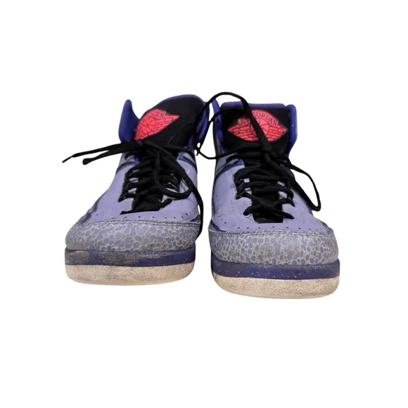 NIKE AIR JORDAN 2 RETRO IRON PURPLE MENS BASKETBALL SHOES MENS SIZE 10.5