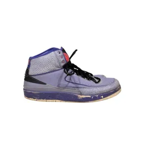 NIKE AIR JORDAN 2 RETRO IRON PURPLE MENS BASKETBALL SHOES MENS SIZE 10.5