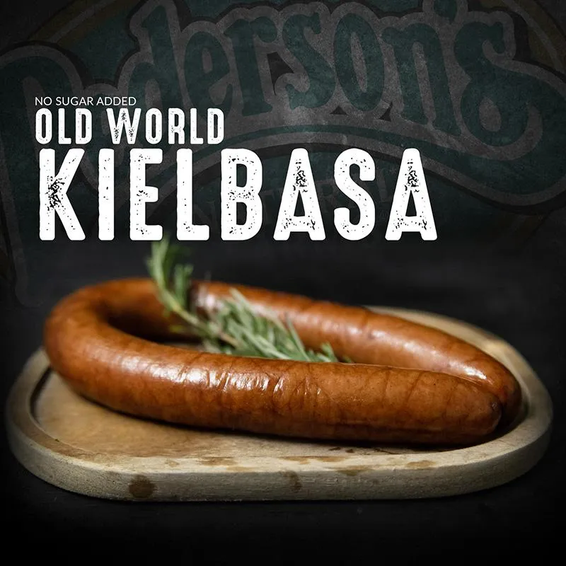 No Sugar Added Old World Kielbasa Sausage (4 Pack)