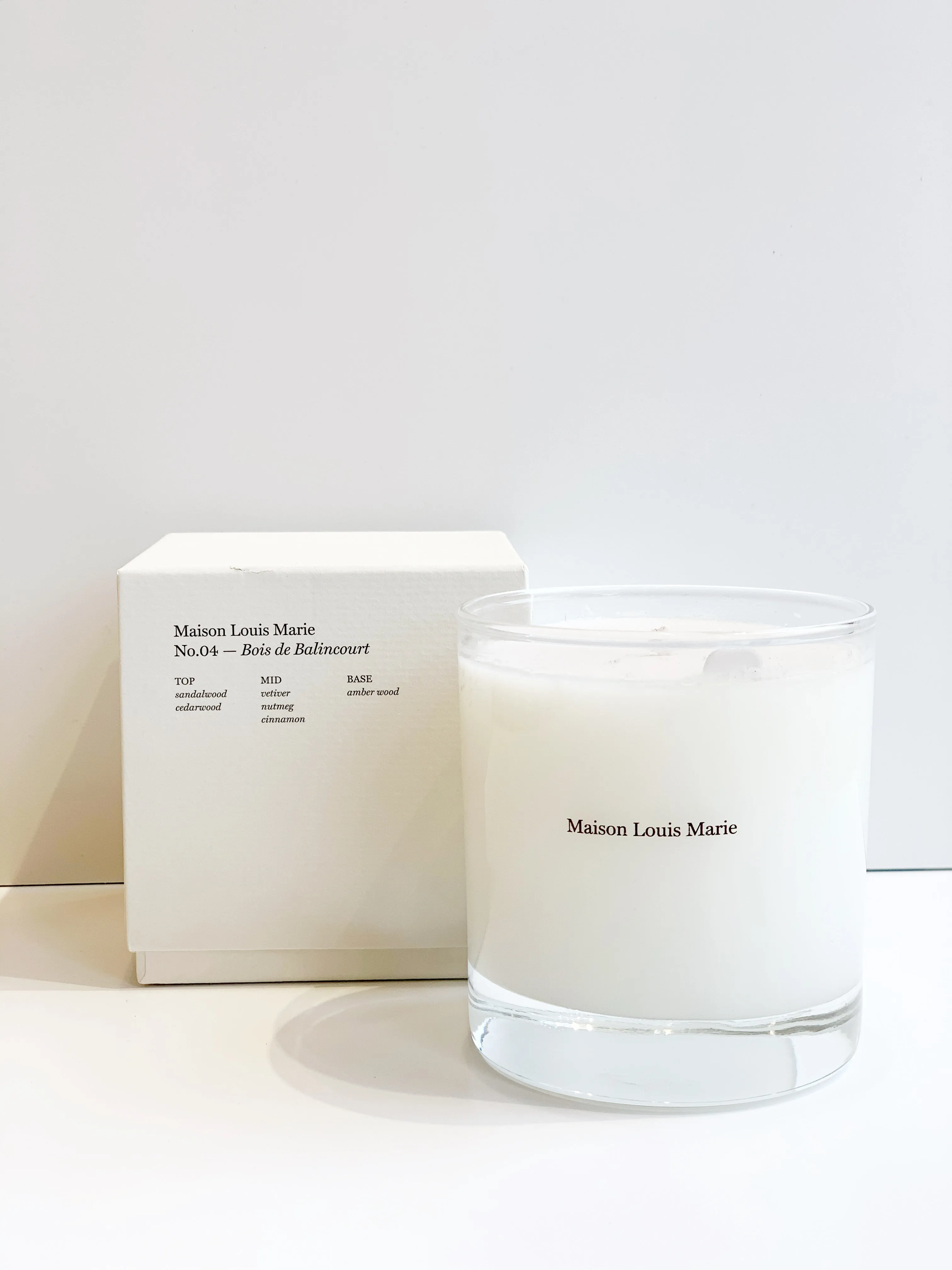 No.04 Bois de Balincourt Candle