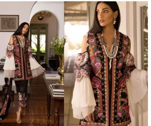 Pakistani Designer Cloth by Sana Safinaz Model# W 1943