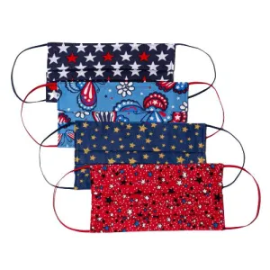 Patriotic Cloth Face Masks (4)