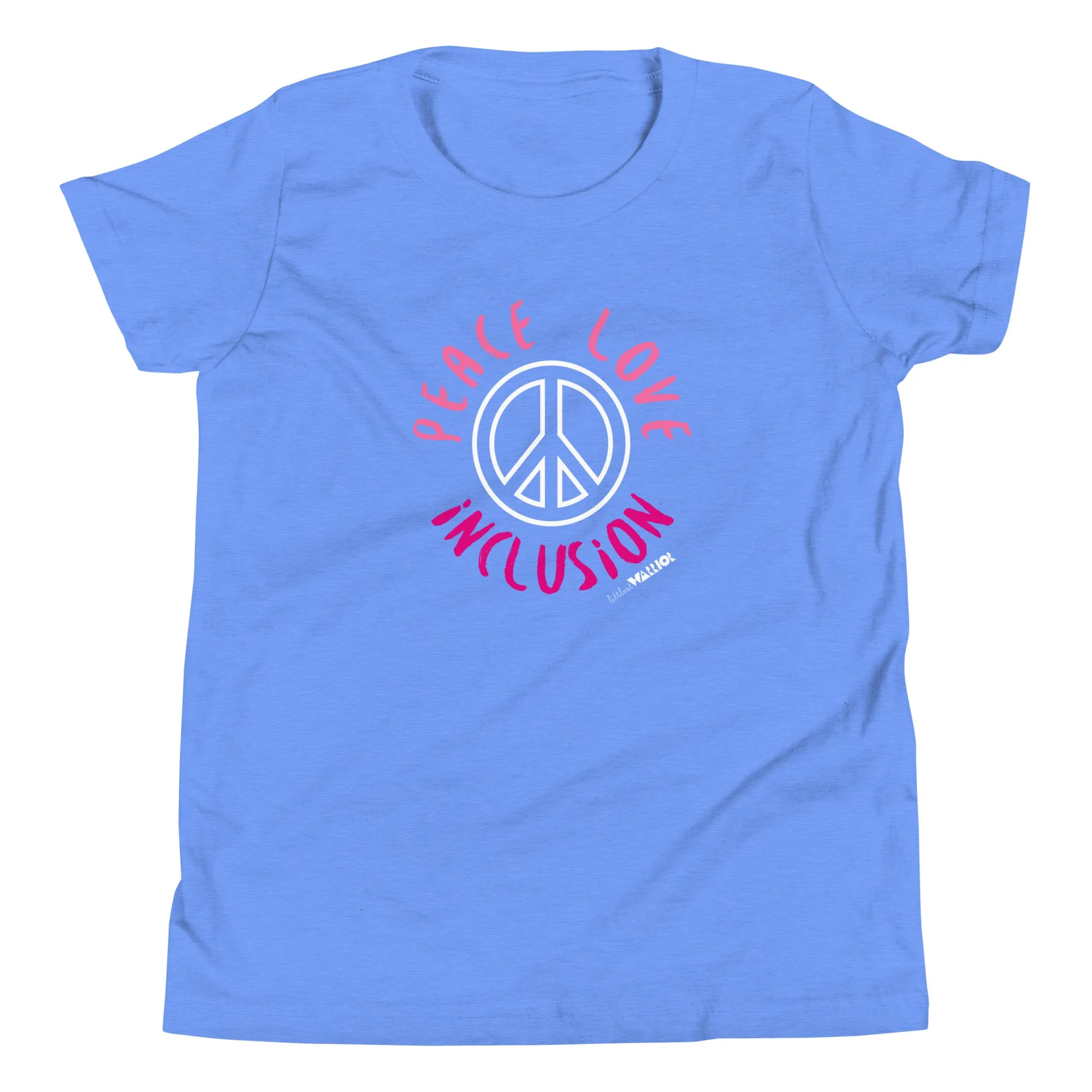 Peace Love Inclusion Youth Short Sleeve Tee