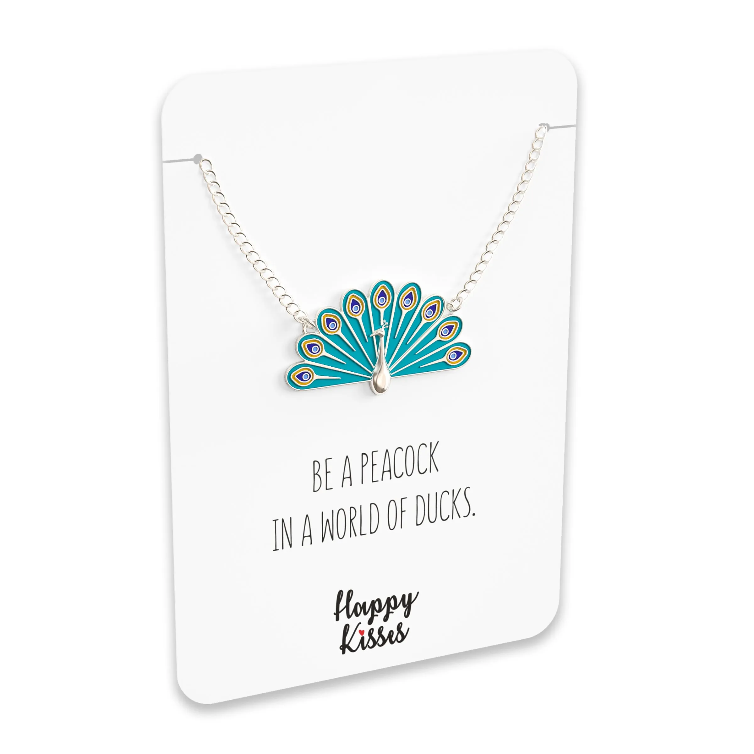 Peacock Necklace - Cute & Colorful