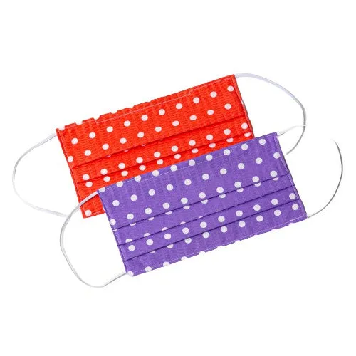 Polka-Dot Cloth Face Masks (2)