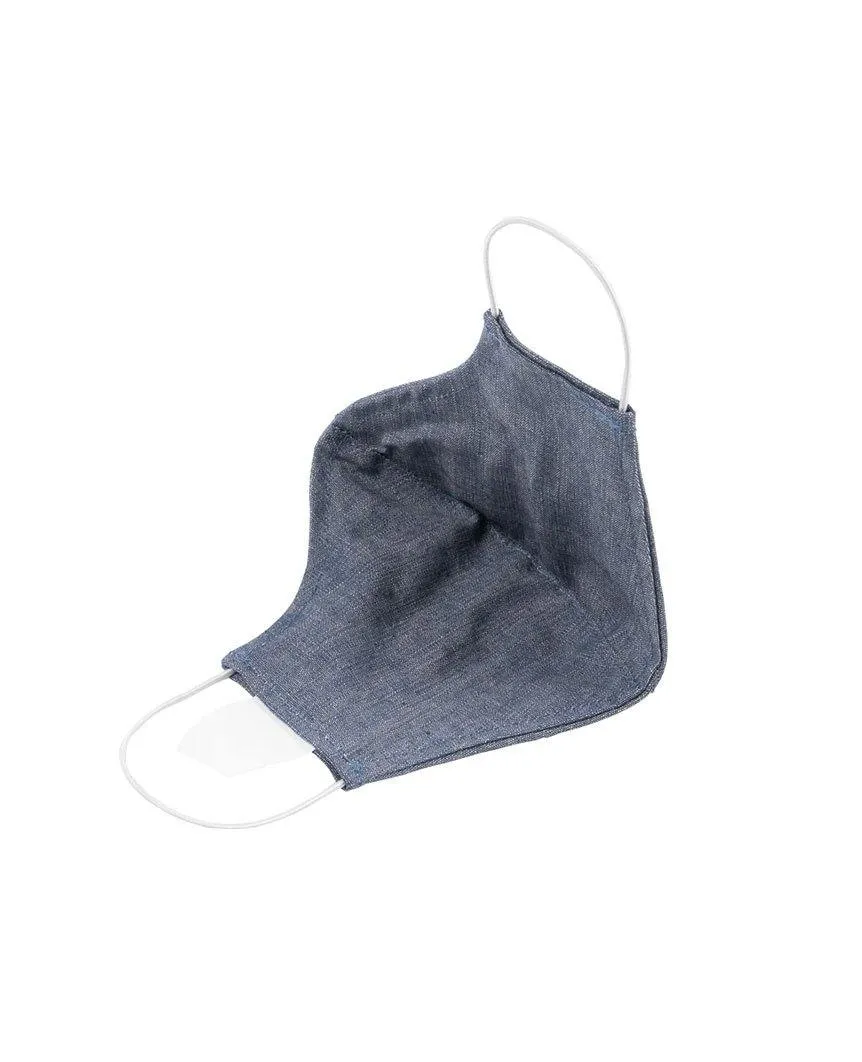 Protection Face Mask - Cotton Chambray