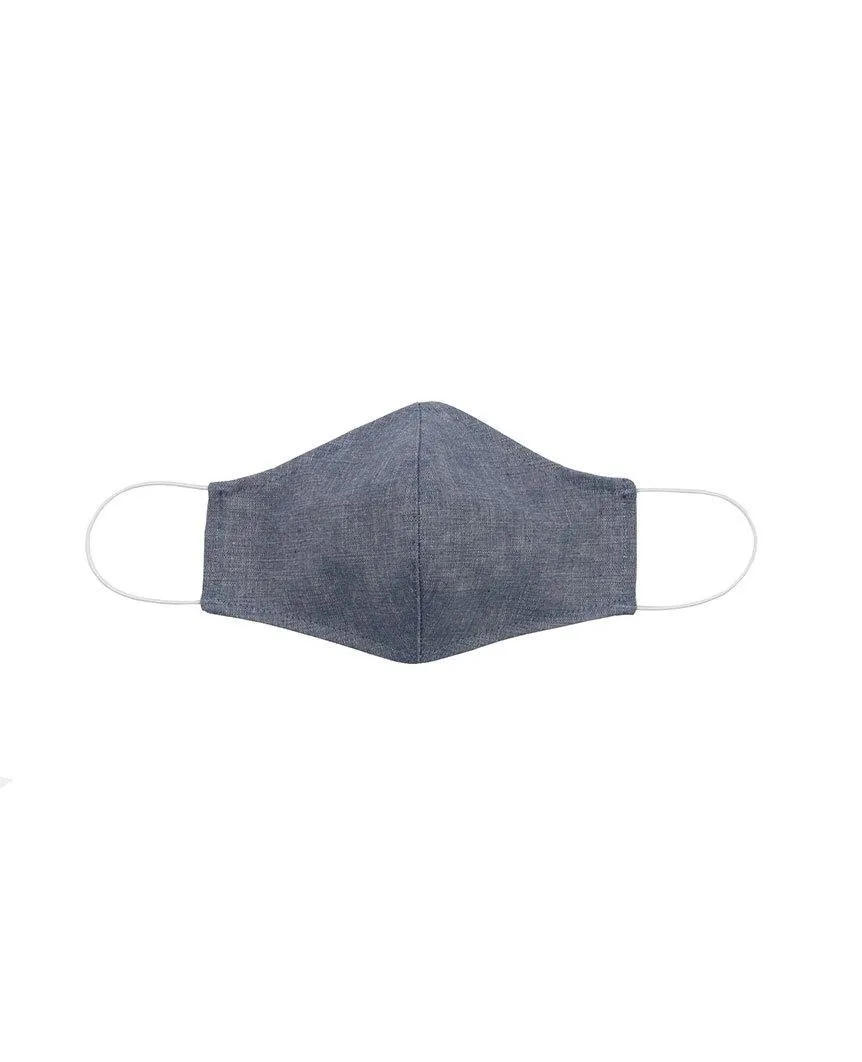 Protection Face Mask - Cotton Chambray