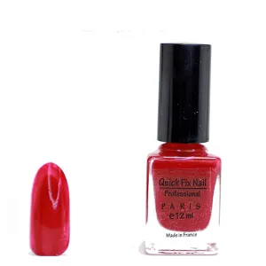 Quick fix nail polish #33 fushia red