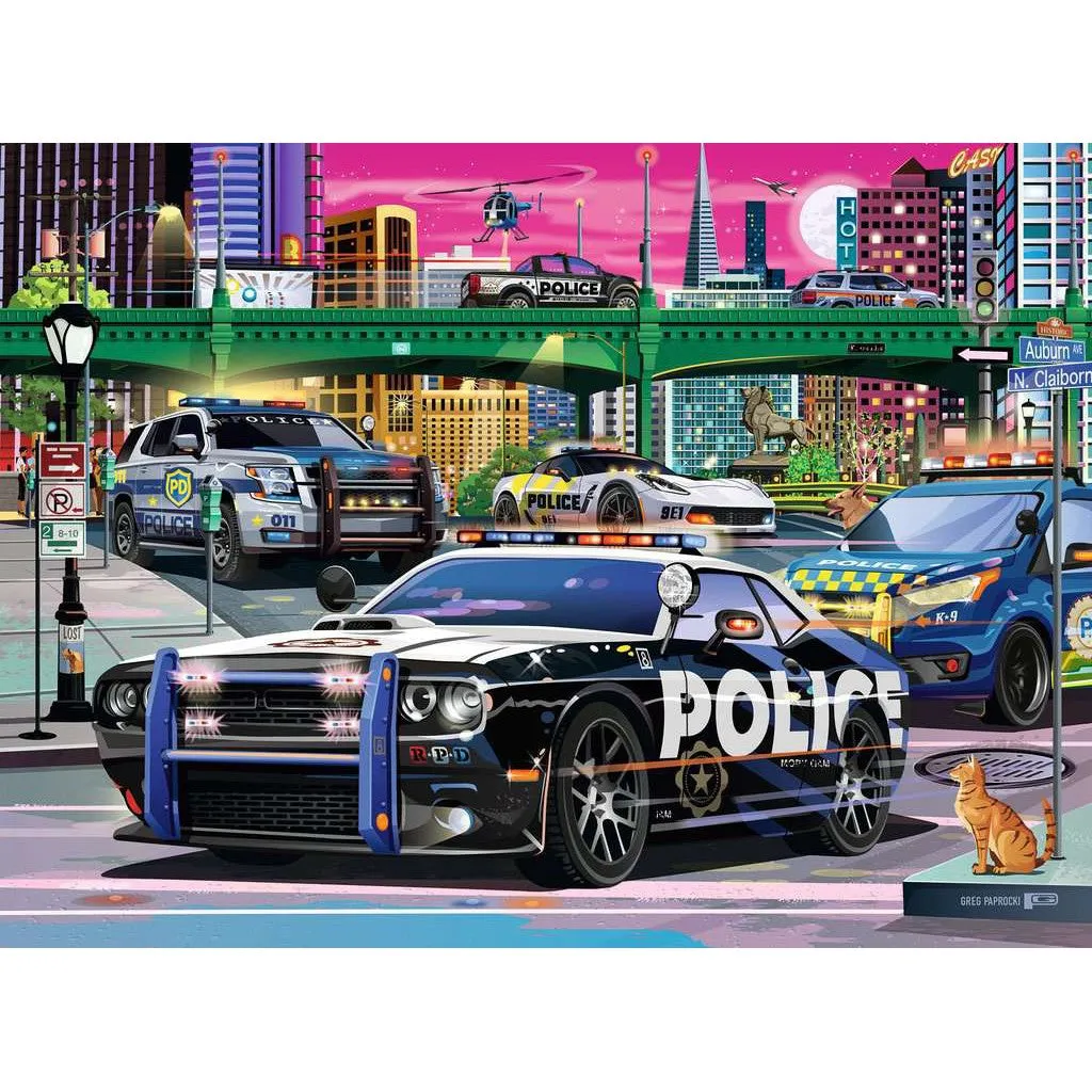 Ravensburger Police on Patrol 150 Piece Puzzle