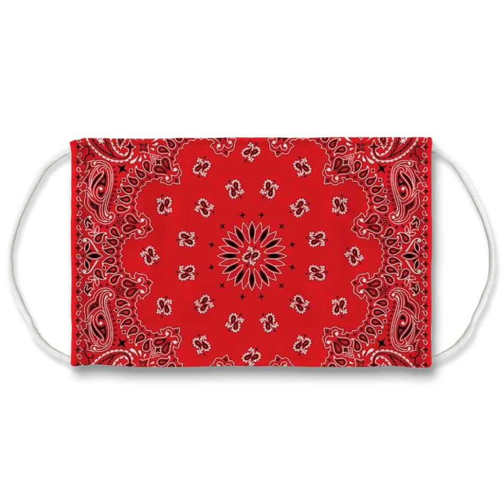 Red Bloods Bandana Face Mask