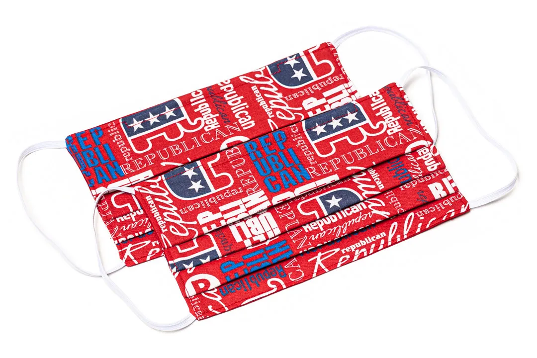 Republican Party Cloth Face Masks (2)