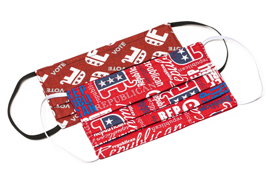 Republican Party Cloth Face Masks (2)