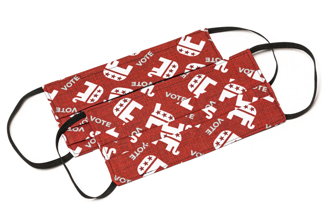 Republican Party Cloth Face Masks (2)
