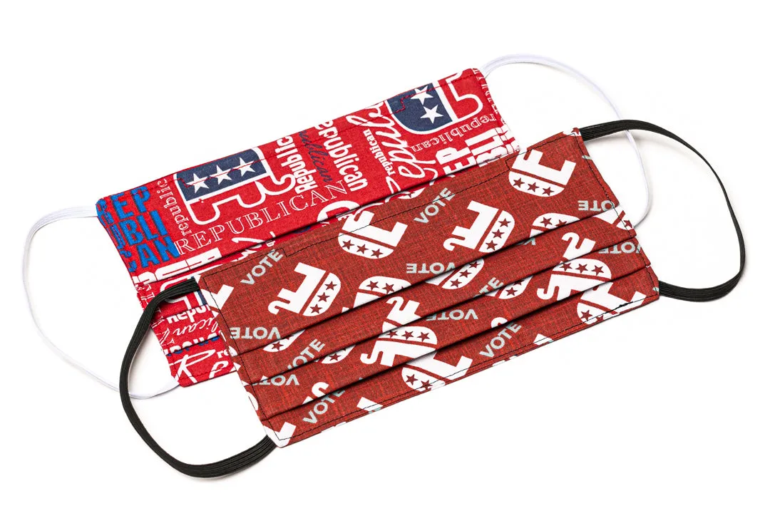 Republican Party Cloth Face Masks (2)