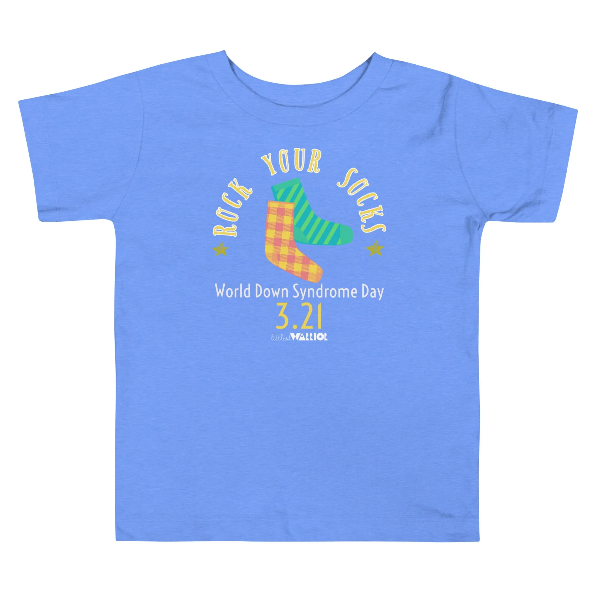 Rock Your Socks Toddler Short Sleeve Tee
