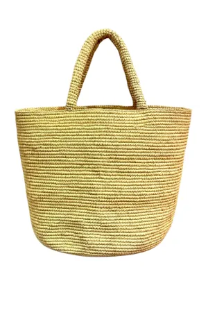 RONNEL Toquilla Straw Beige Bag