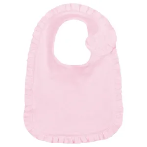 RUFFLED INFANT BABY BIB (MULTIPLE COLORS)
