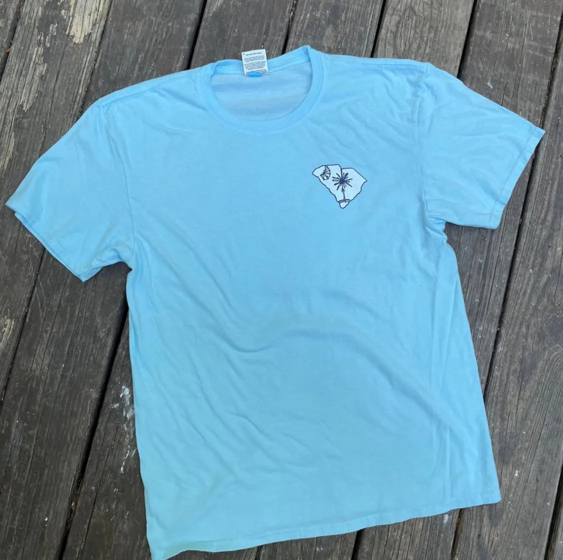 Rybo Carolina Baby Blue Tee