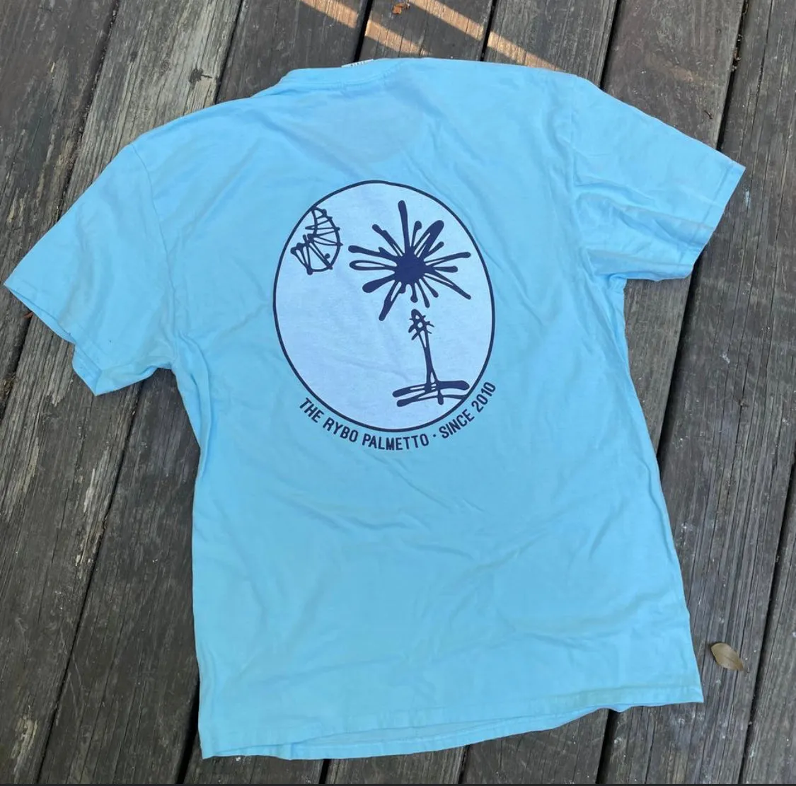 Rybo Carolina Baby Blue Tee