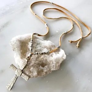 Samsara Cross Necklace
