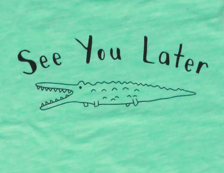 See You Later Womens Tee   Tank Top