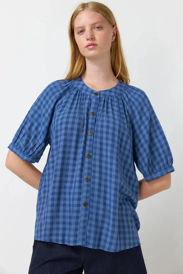 Shadow Blouse | Blue