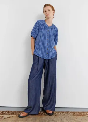 Shadow Blouse | Blue