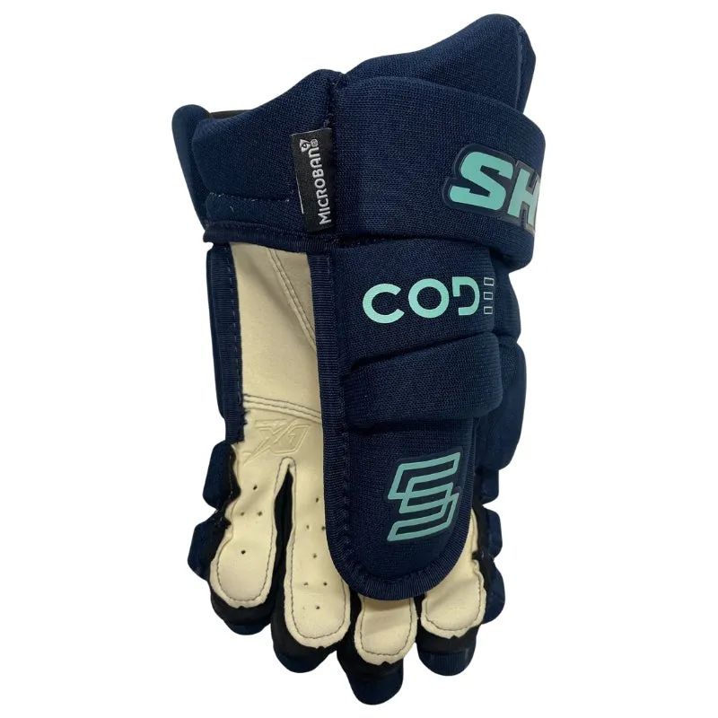 Sherwood Code Encrypt Pro Hockey Gloves - SEA OFF - Senior