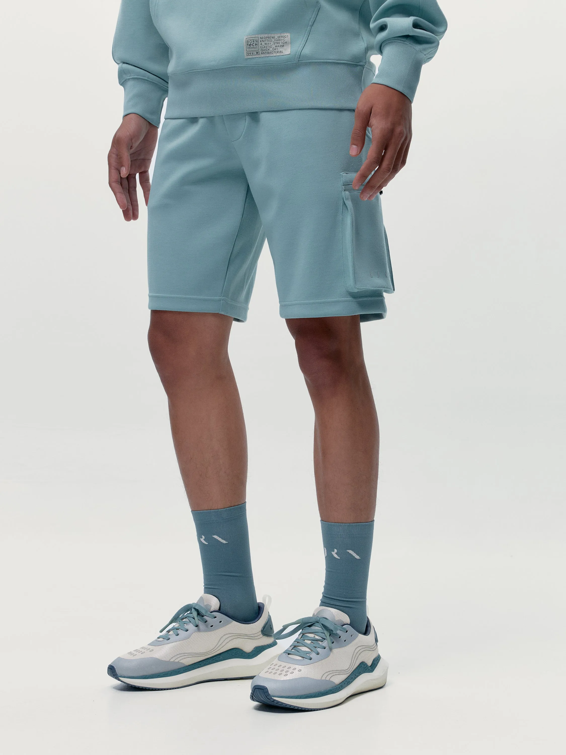 Short Halong Grey Mist