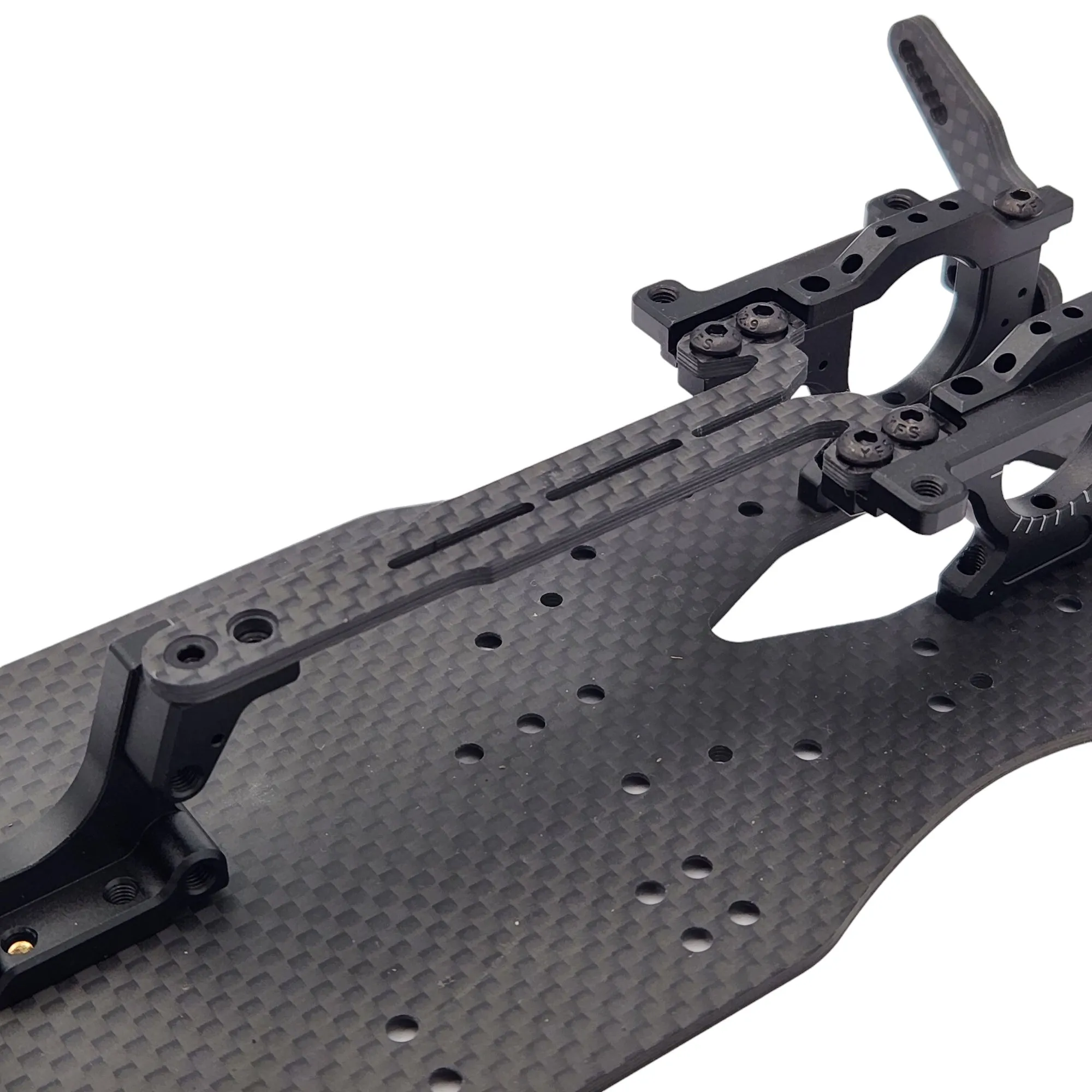 SlimFlex 1.6mm Carbon Topdeck "TYPE 1" for Yokomo MS1.0