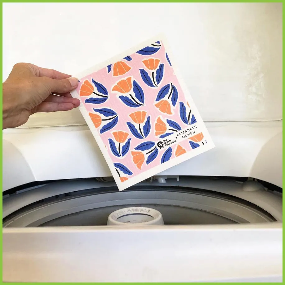 Spruce Swedish Dish Cloths - Absorbent & Compostable - 2 pack