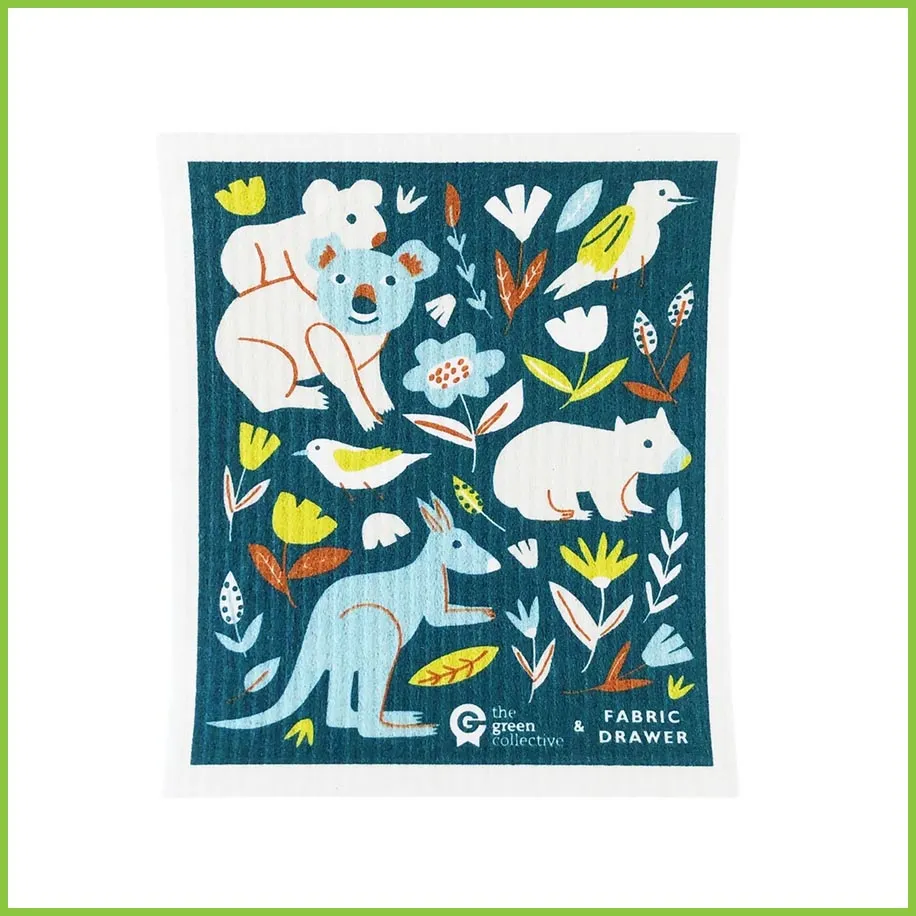 Spruce Swedish Dish Cloths - Absorbent & Compostable - Single Cloth